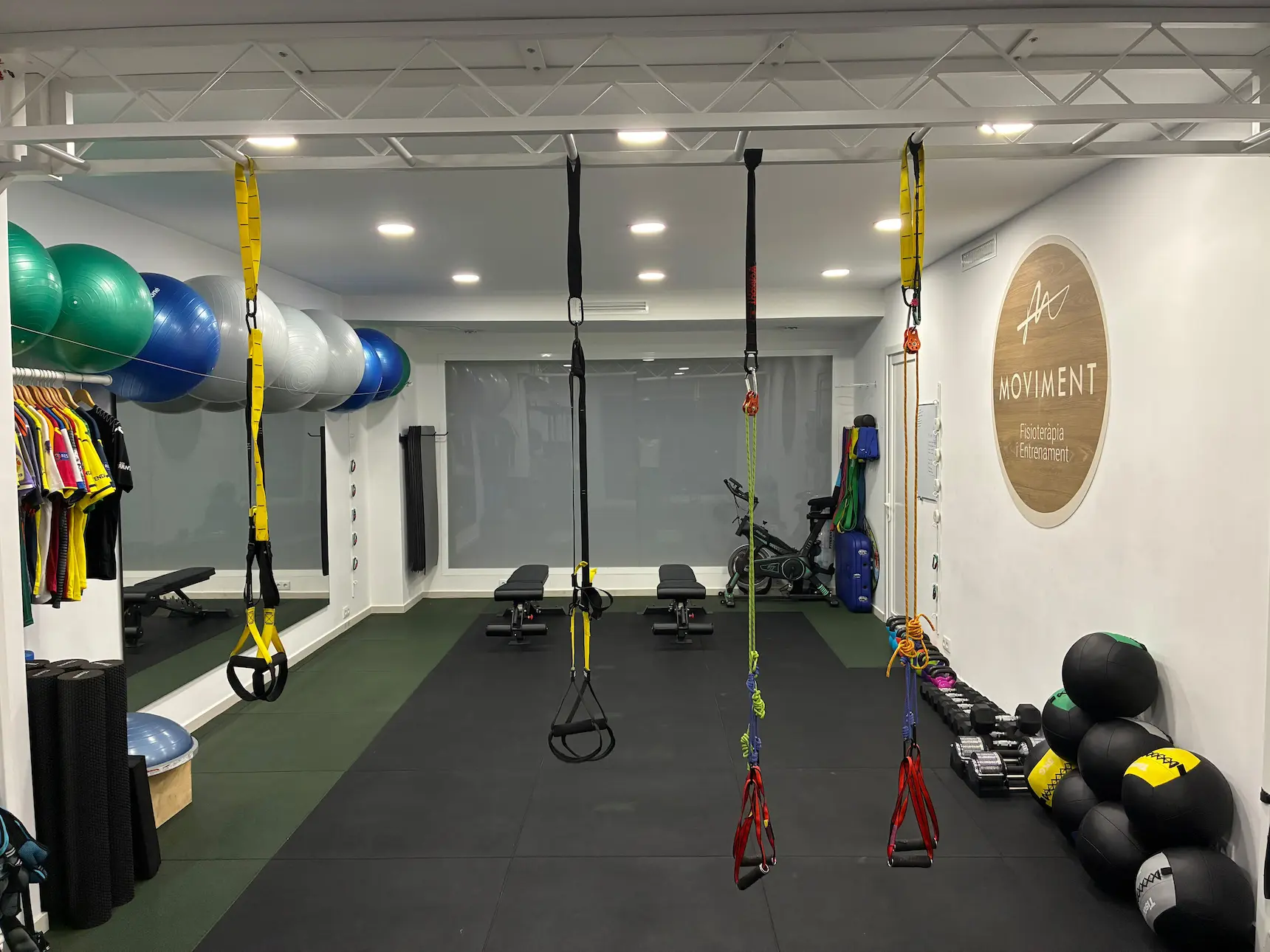 Sala de entrenamiento funcional de Moviment en Vila-real